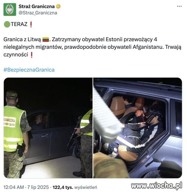 4 minuty po przywróceniu kontroli.