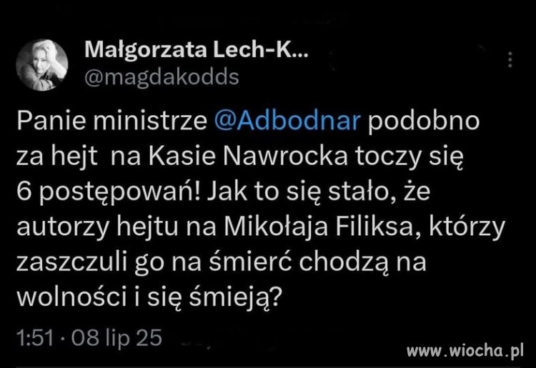 Prawo ma być dla wszystkich.