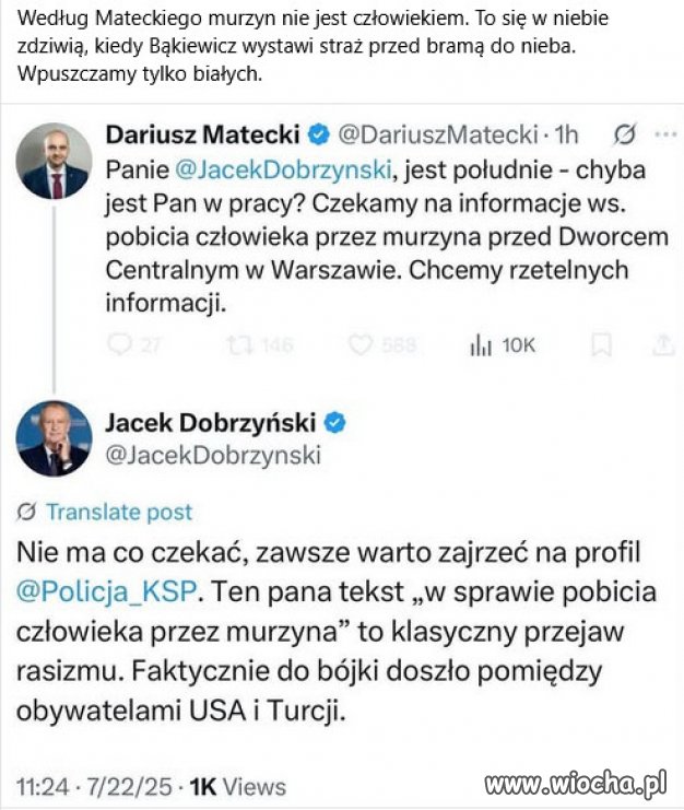 Szmatecki to największa menda w polskiej polityce.