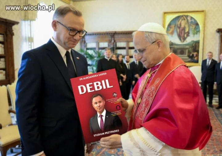 Anżej w Watykanie.