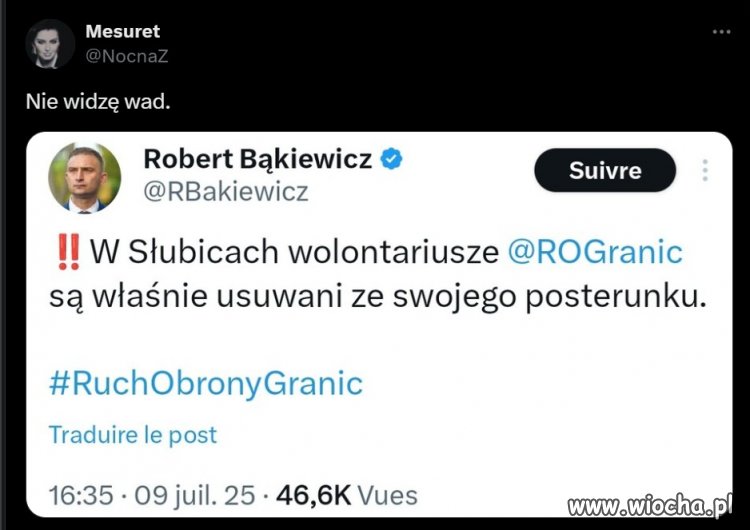 Ja jedną widzę: czemu tak późno?!