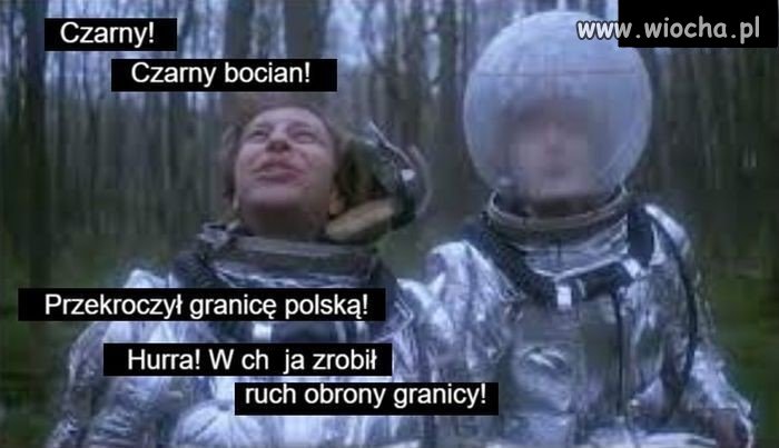 Jeden się przemknął