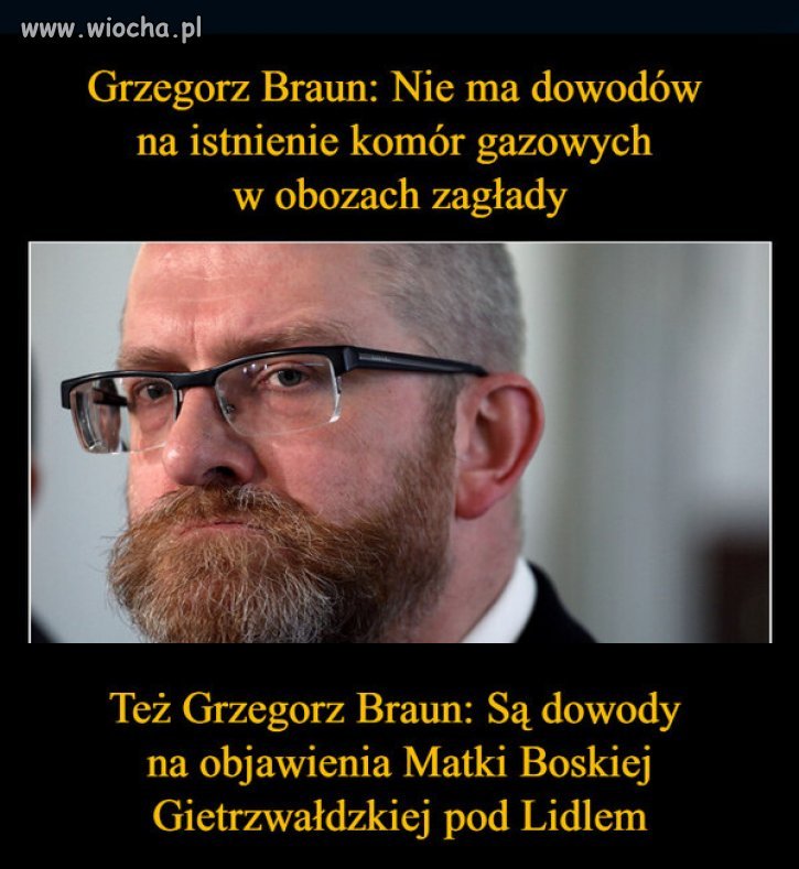 Przypomnę że na tego oszołoma, głosowało 1.2 miliona!