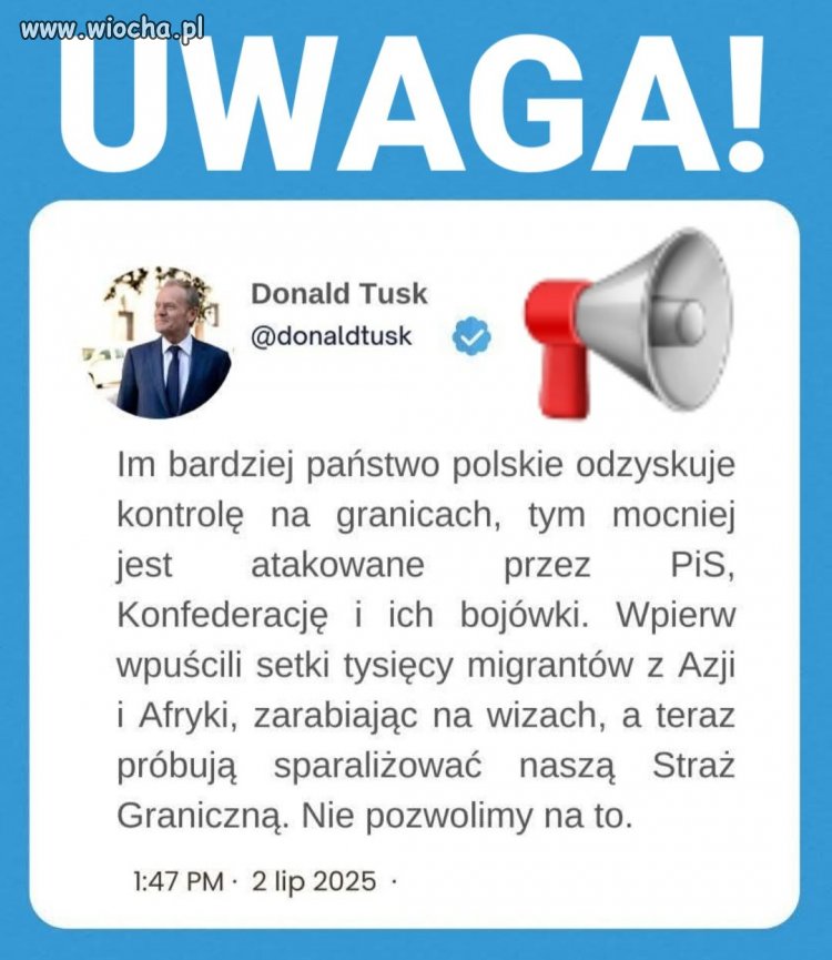 Donald Tusk - ostro o PiSie i Konfederacji!