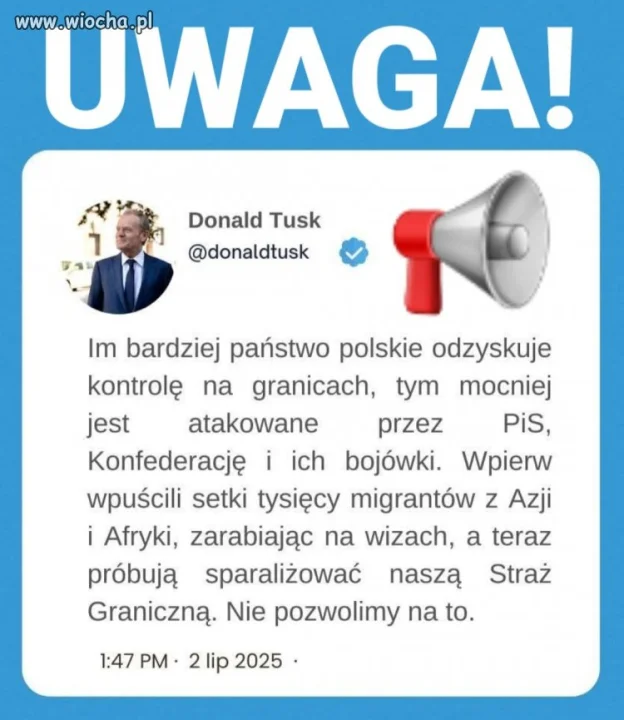 Donald Tusk - ostro o PiSie i Konfederacji!