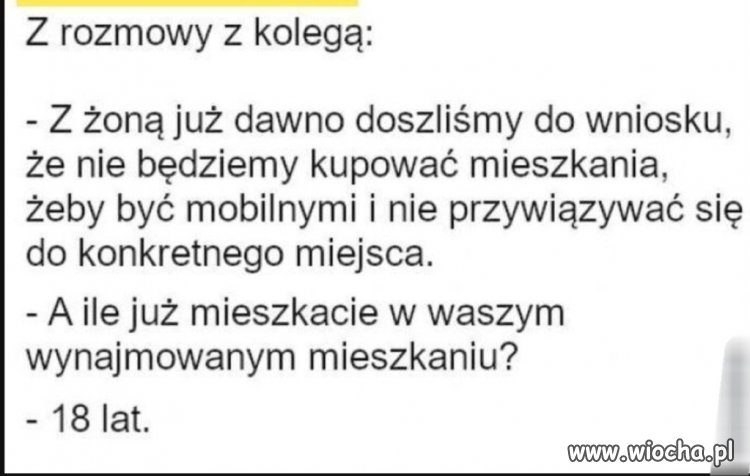Nooo nie chciał się uwiązać