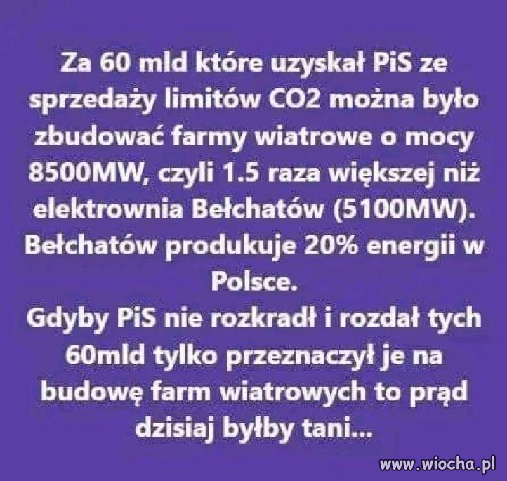 Pieniądze za sprzedane ETSy zostały przejedzone i rozkradzione przez pisowców.