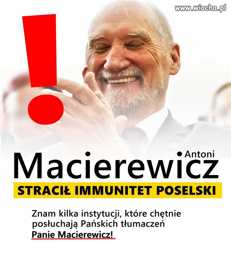 I co teraz, panie Antoni M.?