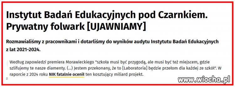 Nie wiem o co ten szum?