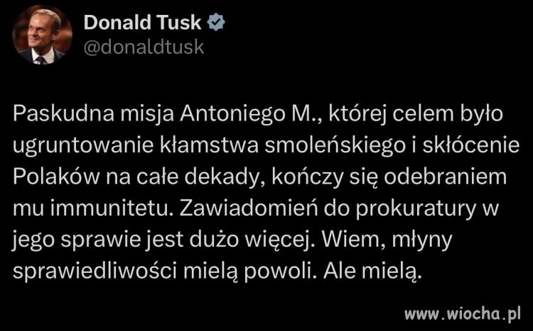 Panie Premierze, miliony Polaków na to czeka ...