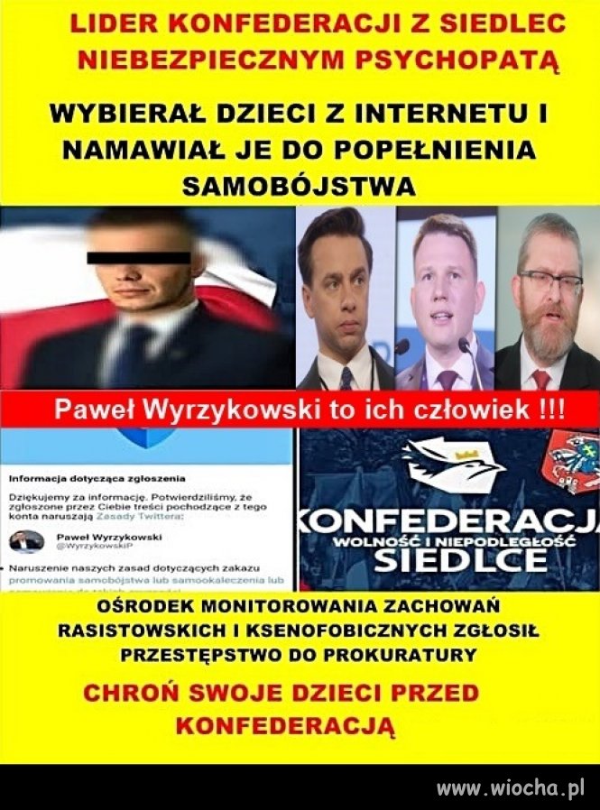 Chroń swoje dzieci przed Konfederacją i przed PiS