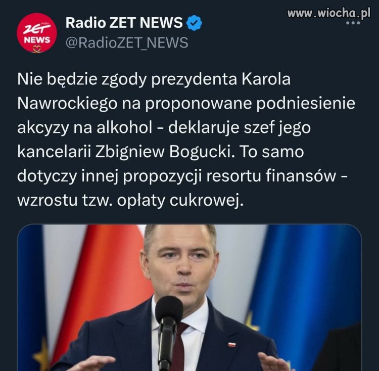 Filozofia Nawrockiego: tania wódka, drogi prąd i chleb