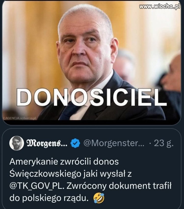 Nikt nie lubi kapusi ...