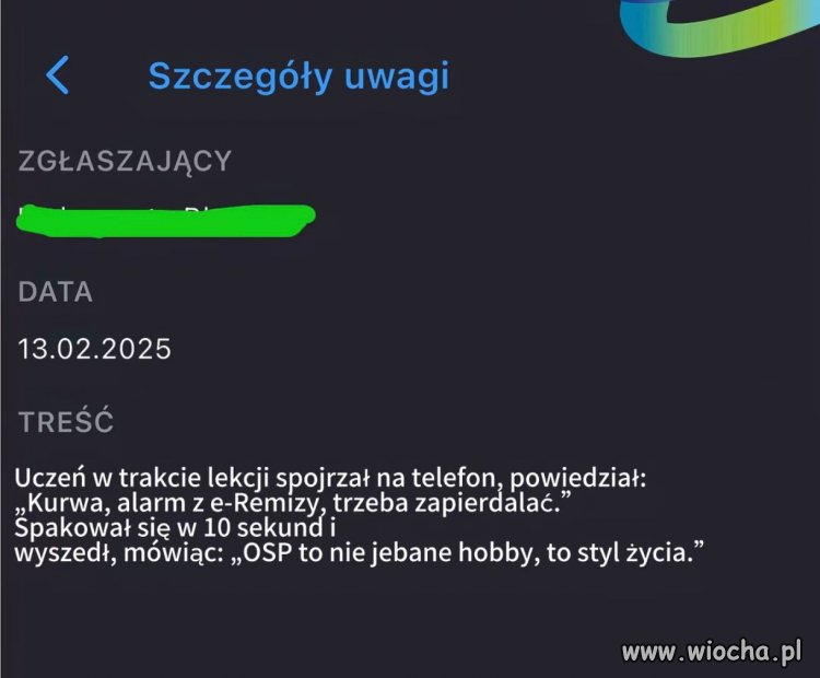 OSP to nie jebane hobby, to styl życia