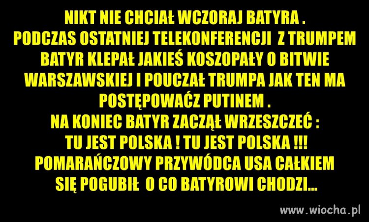 Wcale się temu nie dziwię ! 