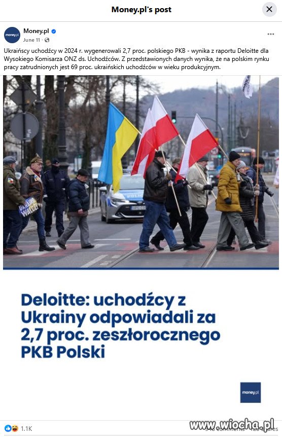 Ukraińcy w Polsce z nadwyżką spłacają pomoc.