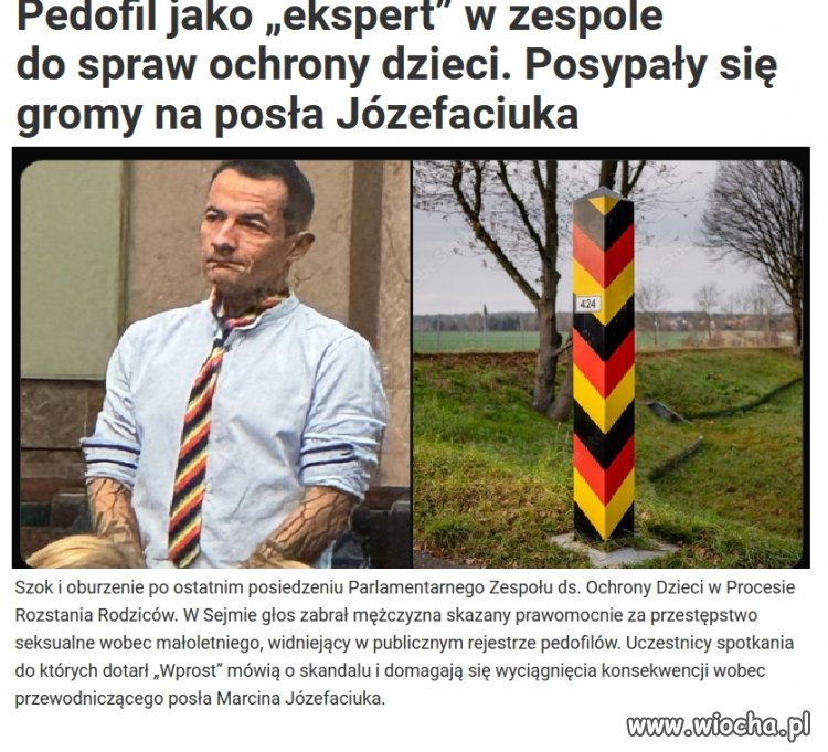 Skandal, pedofil jako „ekspert”.