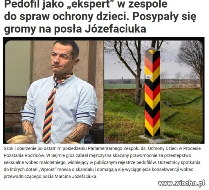 Skandal, pedofil jako „ekspert”.