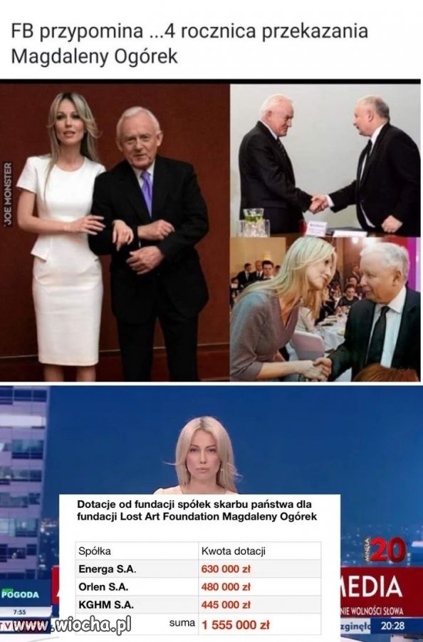 I za co dostała tyle pieniędzy z naszych opłat i podatków? Za hejt?