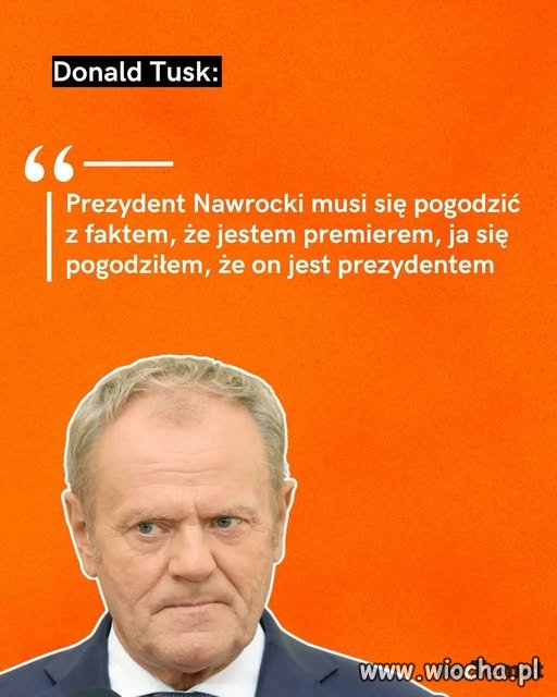 Będzie ta kohabitacja ?Nie sądzę.