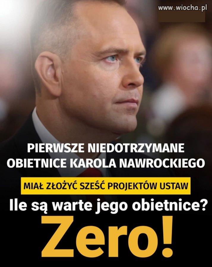 Obiecanki, cacanki ... a głupim wyborcom radość !