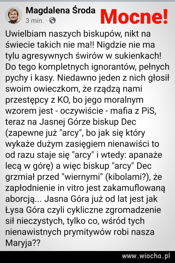 To tylko w Polsce jest możliwe, żeby tacy debile robili takie kariery!