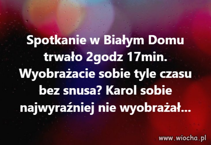To już wiemy dlaczego go tam nie było !