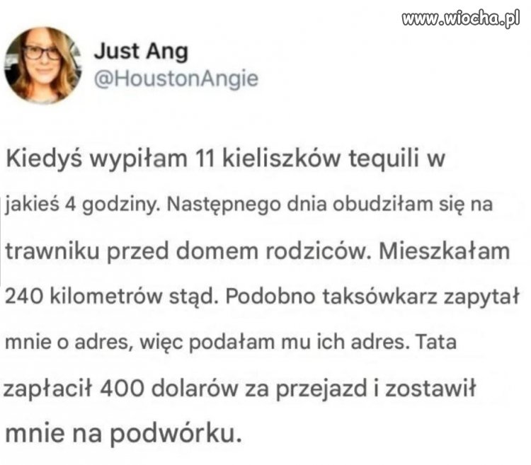 Ale taksówkarz dostał pieniądze 