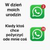Prawdziwi znajomi na Whatsapp