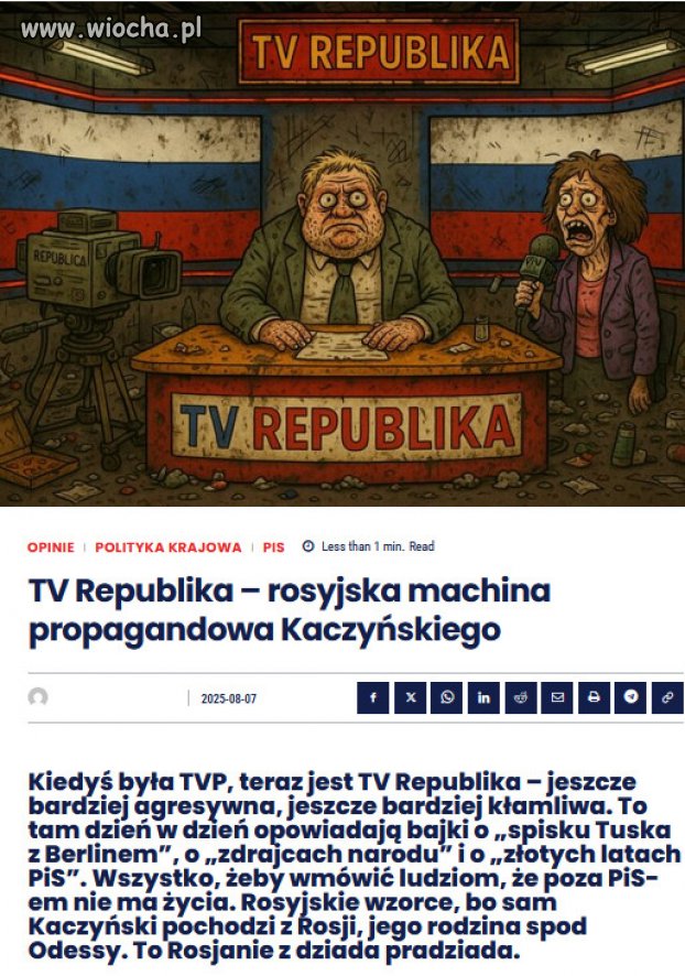 Bez prymitywnej stalinowskiej propagandy, nie ma PiSu!