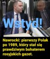 99% Rosjan popiera Nawrockiego 