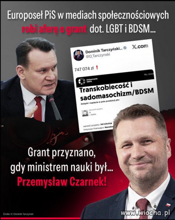 Nie tak miało wyjść, pośle Tarczyński 
