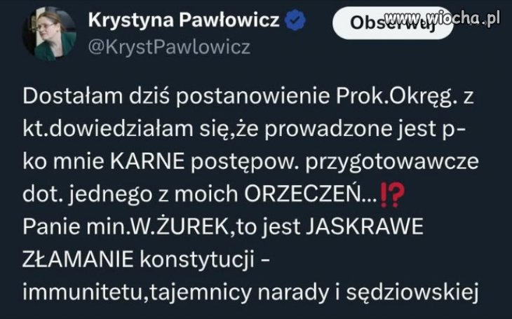 Niewinni nie mają się czego bać.