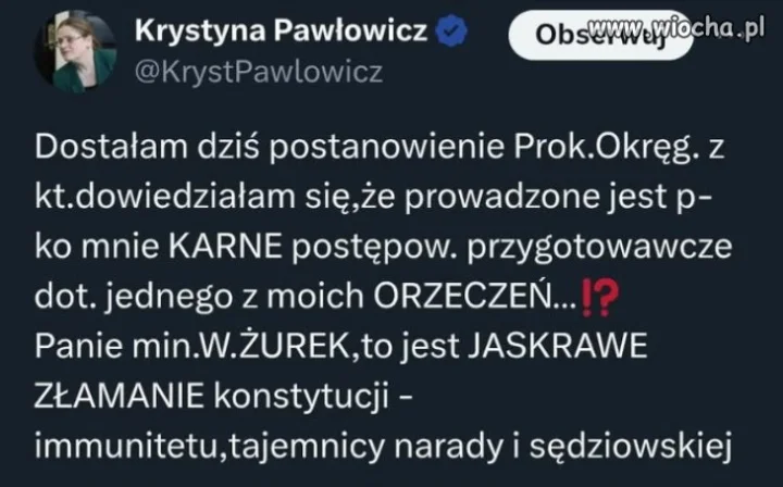 Niewinni nie mają się czego bać.