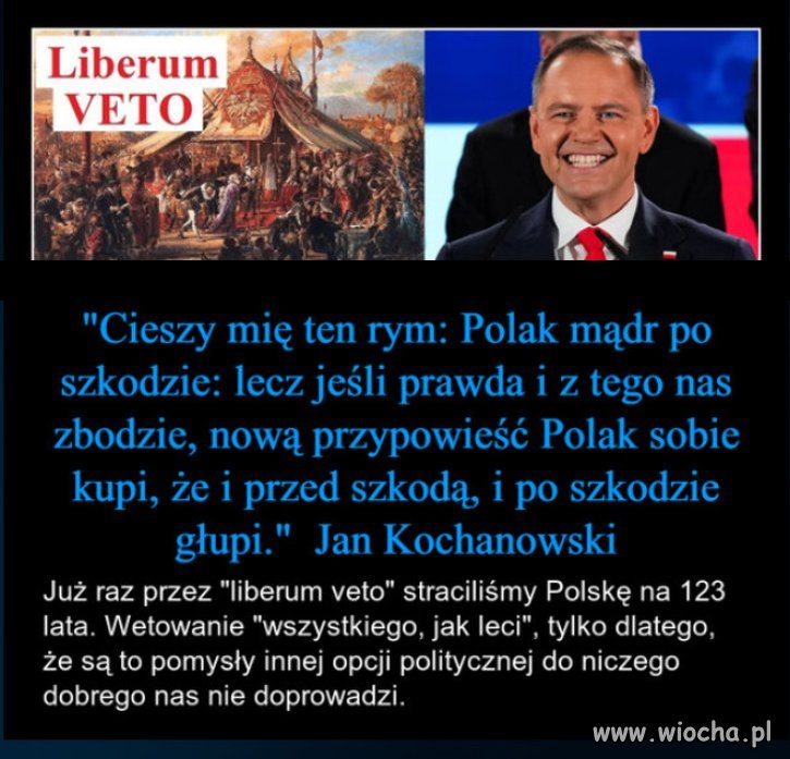 Głupi naród po szkodzie, zamienił debila na szkodnika!