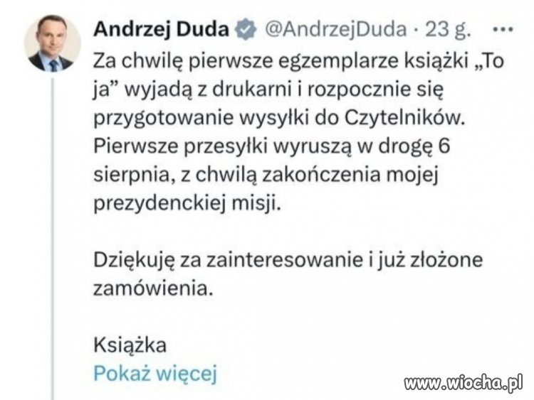 Nie wiem kto by chciał to czytać, ale