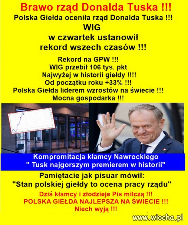 Pisiory krzyczą, że rząd nic nie robi. 