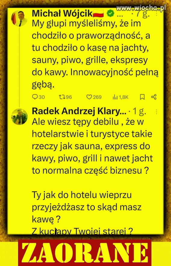Piękna orka na pisowskim wieprzu