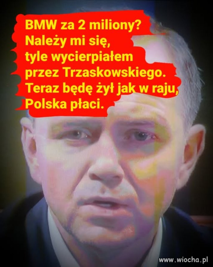 Niestety, zapłacą nie tylko debile, którzy na niego głosowali 