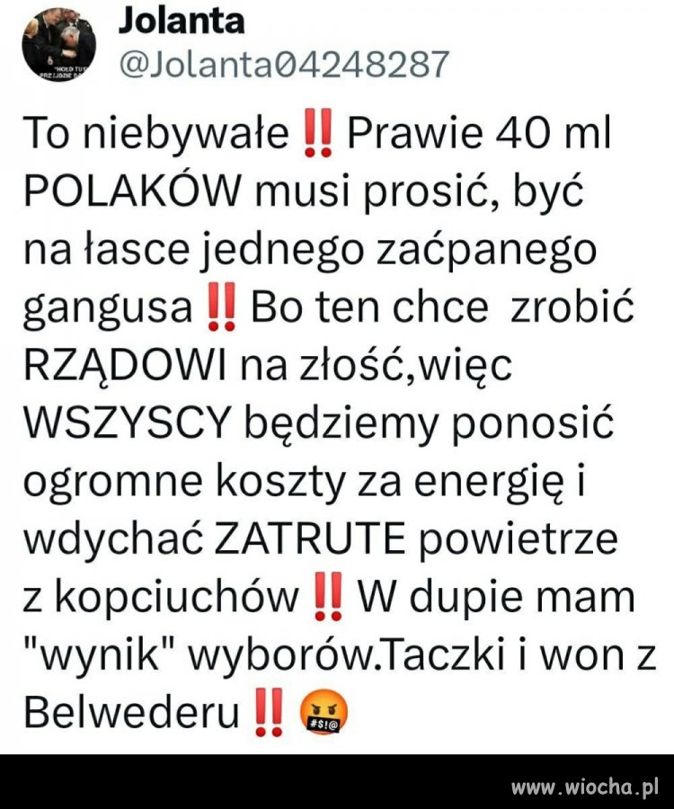 Nie spodziewałem się po nim niczego innego ...