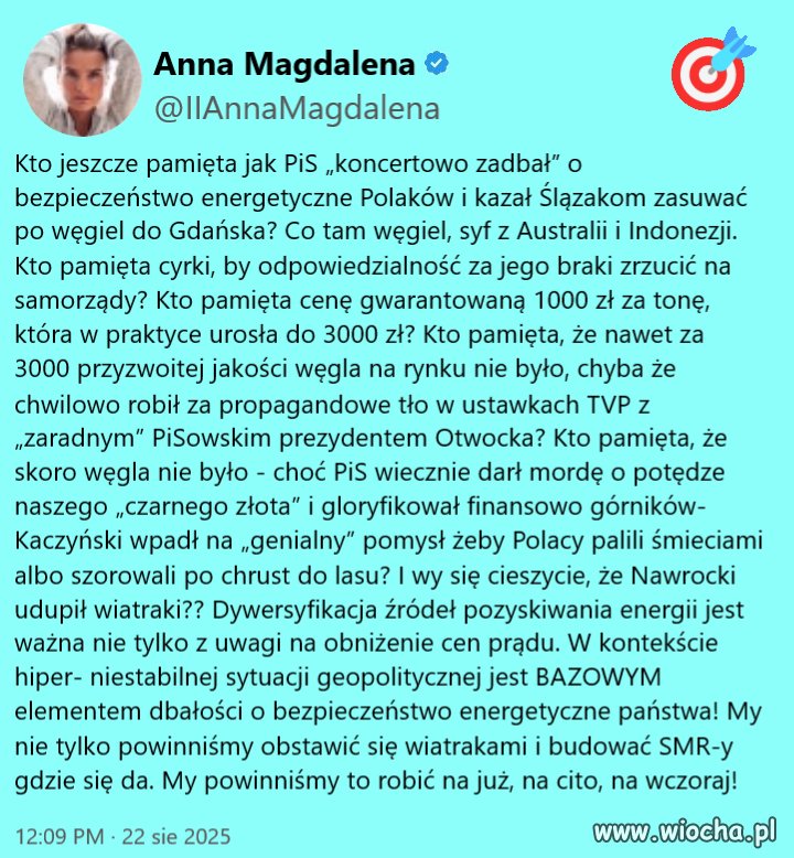 PiS to partia która zdradza polskie interesy w imię władzy, dziwi tylko, ludzie tego nie rozumieją.