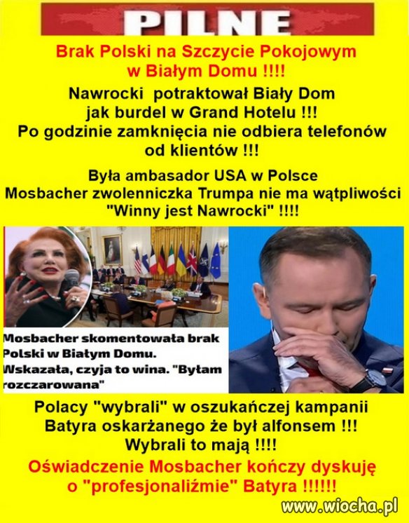 Polityka to nie ustawka kiboli...