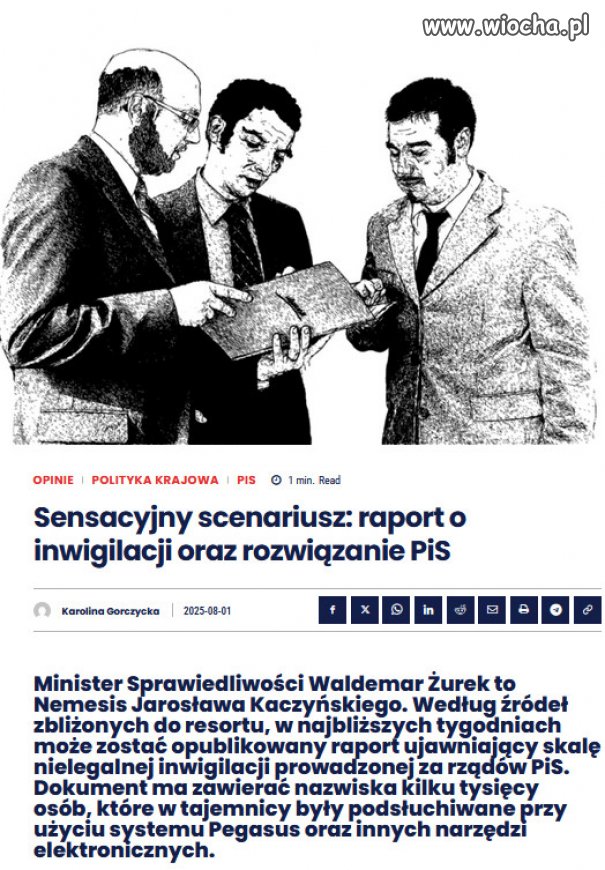 Władza totalitarna była celem Kaczyńskiego.