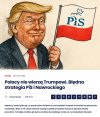 Wszystko wskazuje ze PiS postawil na zlego konia..