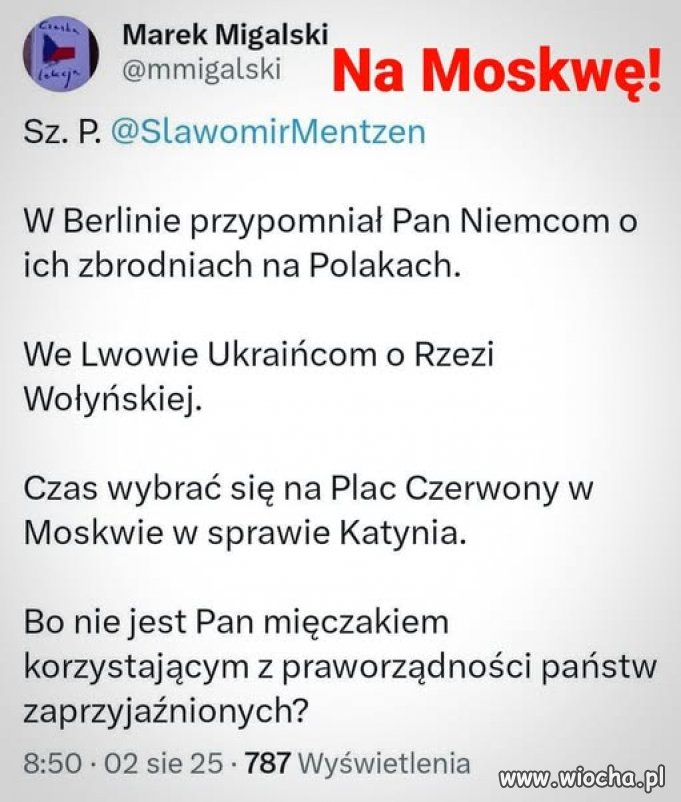 No dawaj Mentzen! Na co czekasz ?