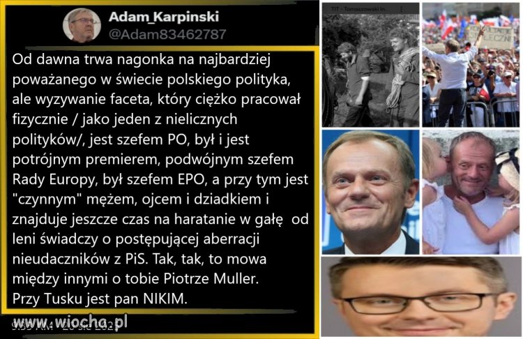 Ty człowieku i ekipa, którą reprezentujesz całe 8 lat się leniła. 