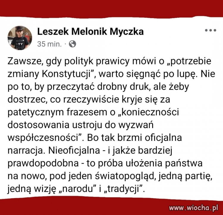 Lepiej żeby pis konstytucji nie zmieniał! Najczęściej o konieczności zmian