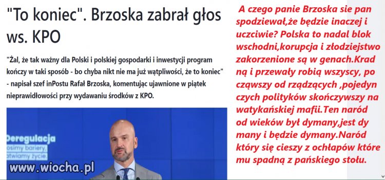 Biedny głupi i bezwolny naród