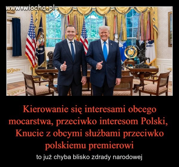 Nie blisko, tylko to jest zdrada narodowa!
