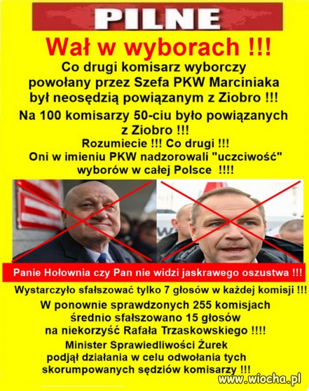 Te wybory, to był jeden wielki wał! Wygrał Trzaskowski!
